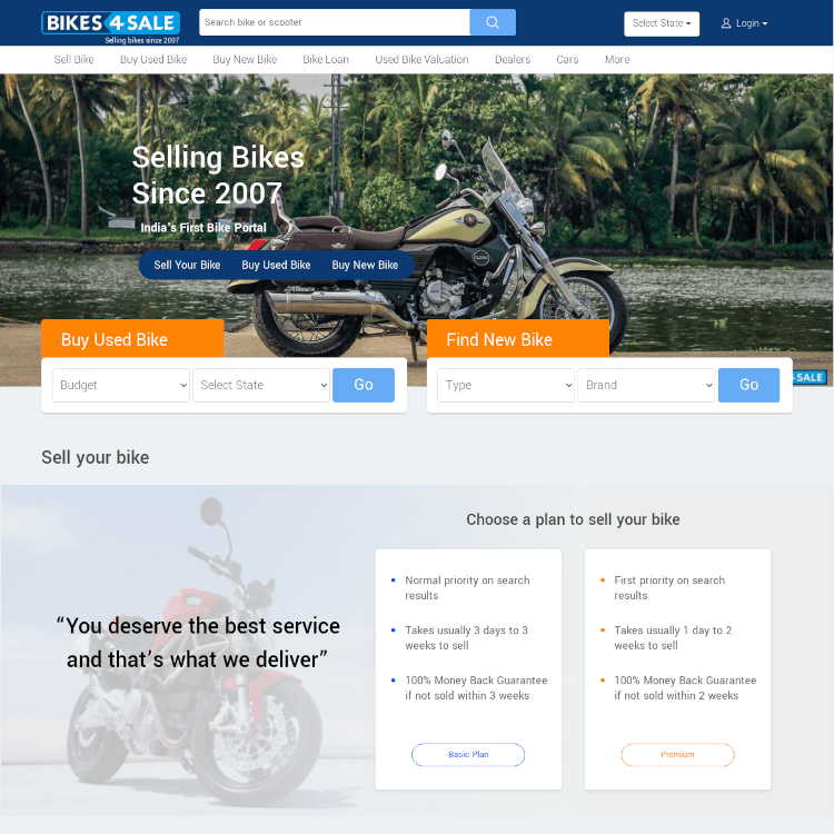 Bikes4Sale India
